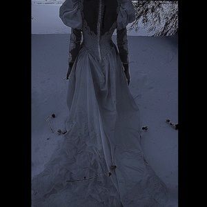 1990s Vintage Wedding Dress